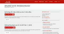 Desktop Screenshot of drbrunner.at